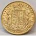 AUSTRALIA 1875 . ONE 1 SOVEREIGN . SYDNEY . GOLD